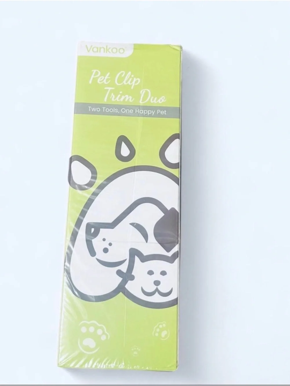 Pet Clip Trim Duo in Green - Grooming Tool for Small Pets
